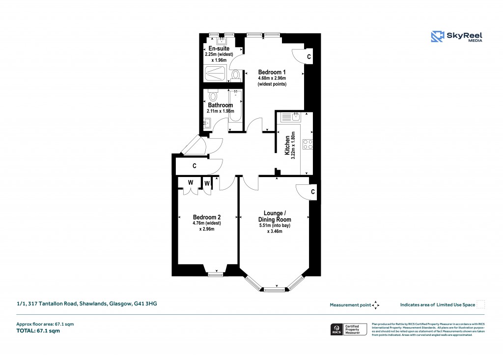 Floorplans For Shawlands, Glasgow