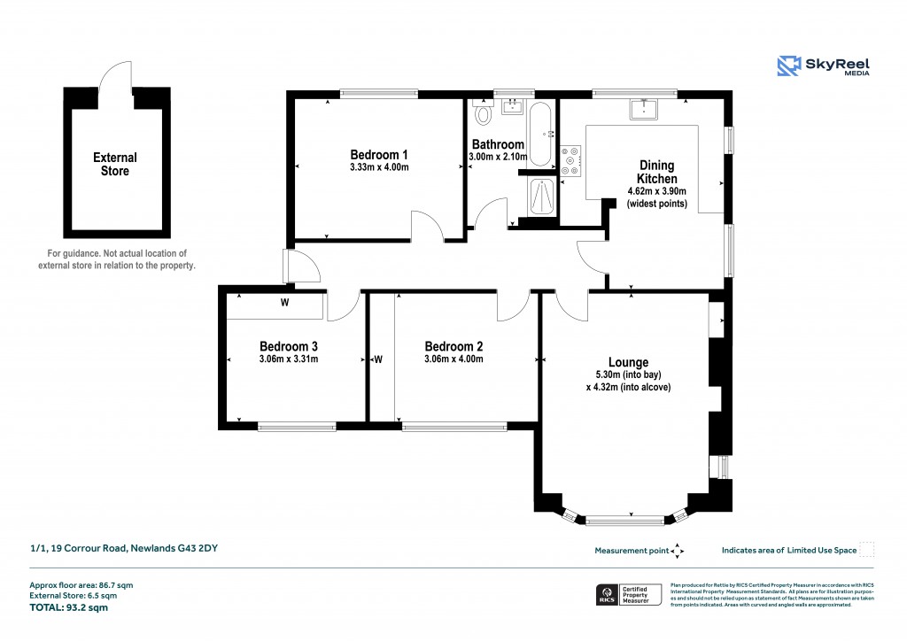 Floorplans For Newlands, Glasgow