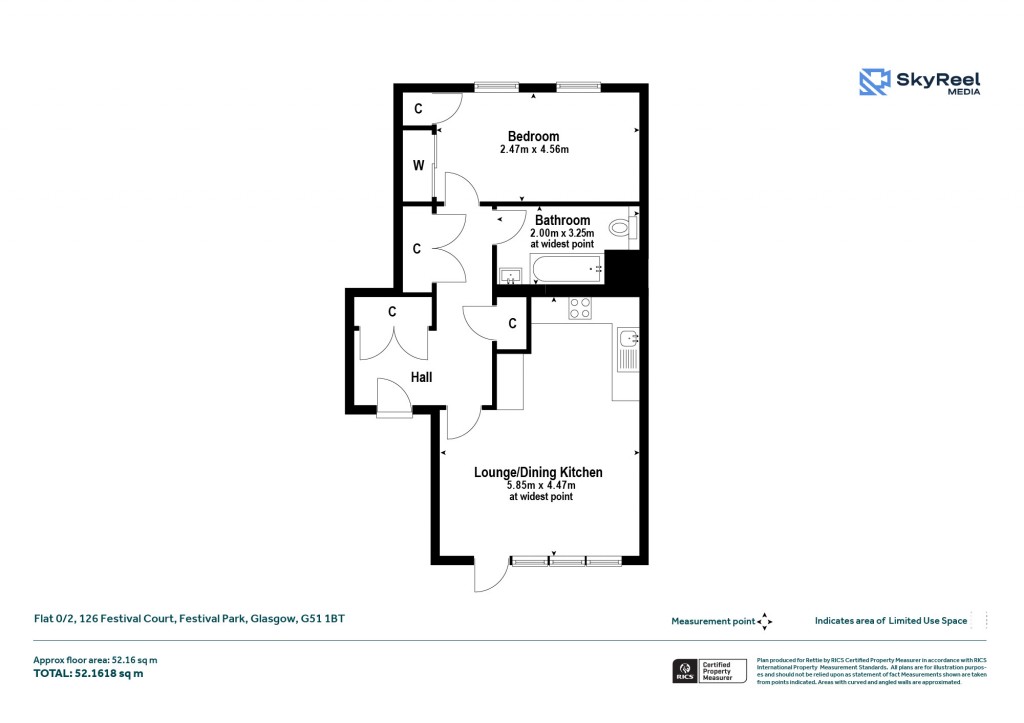 Floorplans For Festival Park, Glasgow