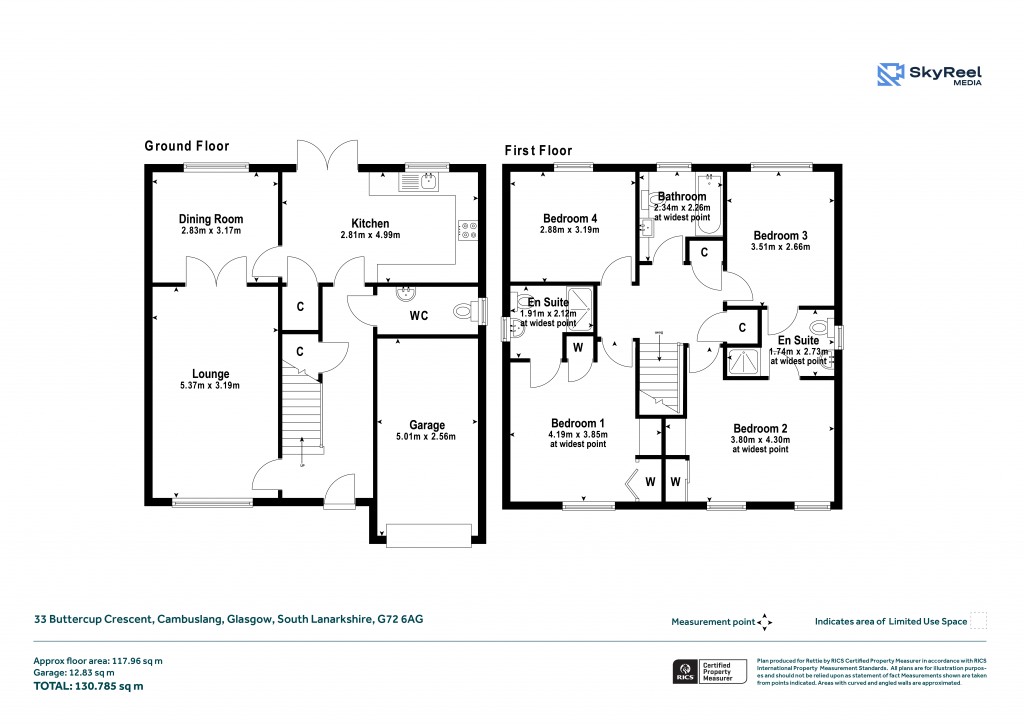 Floorplans For Cambuslang, Glasgow, South Lanarkshire