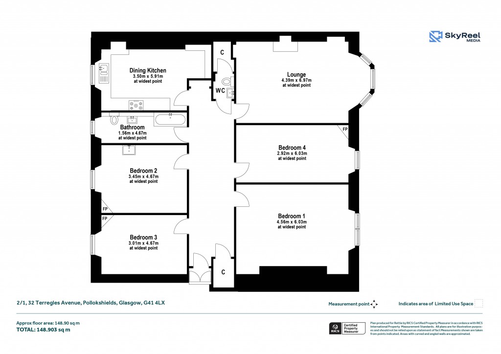 Floorplans For Pollokshields, Glasgow