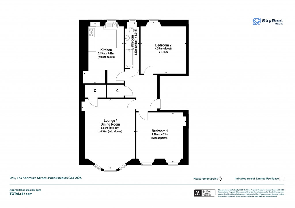 Floorplans For Pollokshields, Glasgow