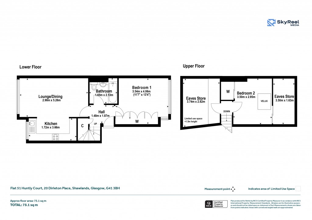 Floorplans For Shawlands, Glasgow