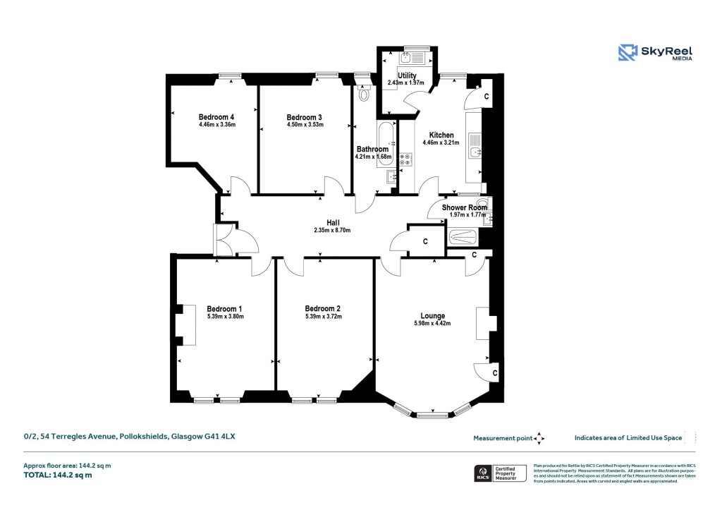 Floorplans For Pollokshields, Glasgow