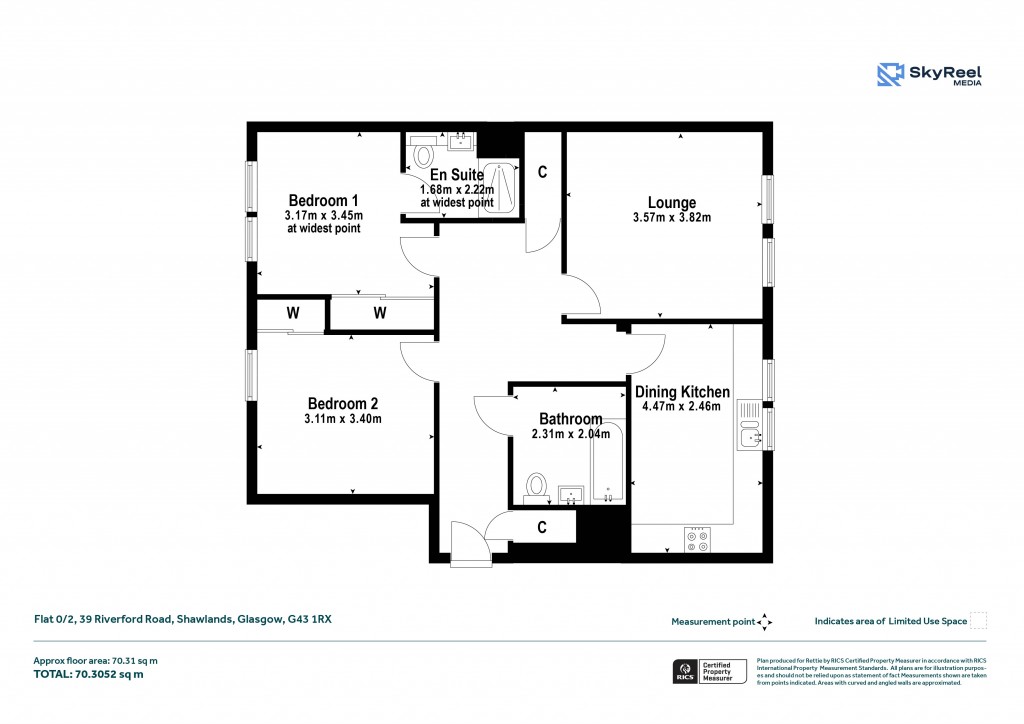 Floorplans For Shawlands, Glasgow