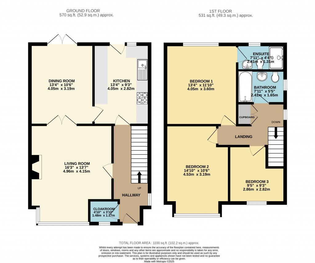 Floorplans For Hutton, Brentwood, Essex