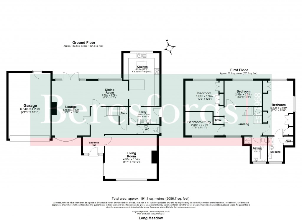 Floorplans For Hutton, Brentwood, Essex
