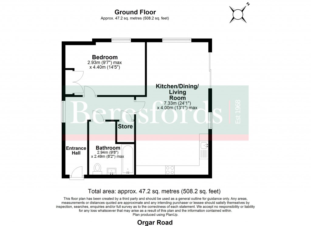 Floorplans For Brentwood, Essex