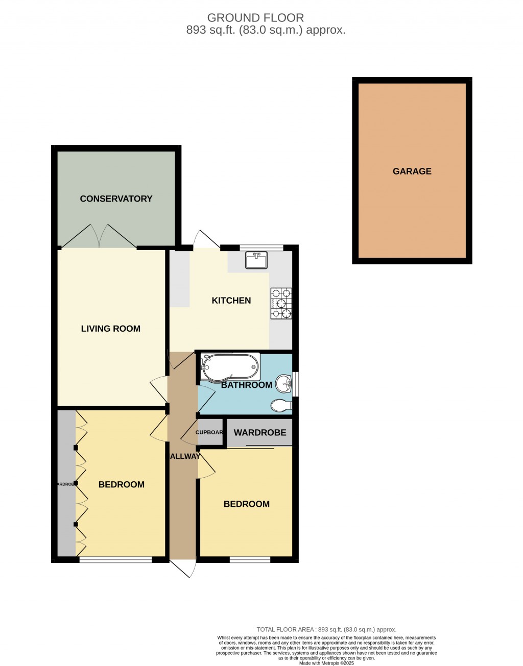 Floorplans For Hutton, Brentwood, Essex