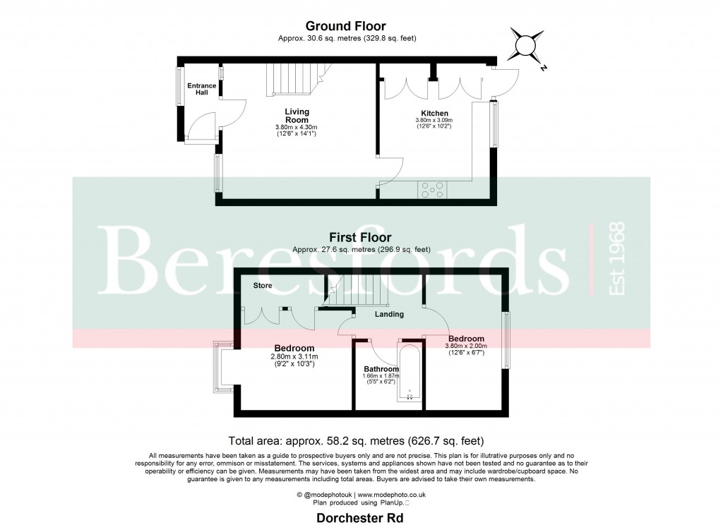 Floorplans For Billericay, Essex