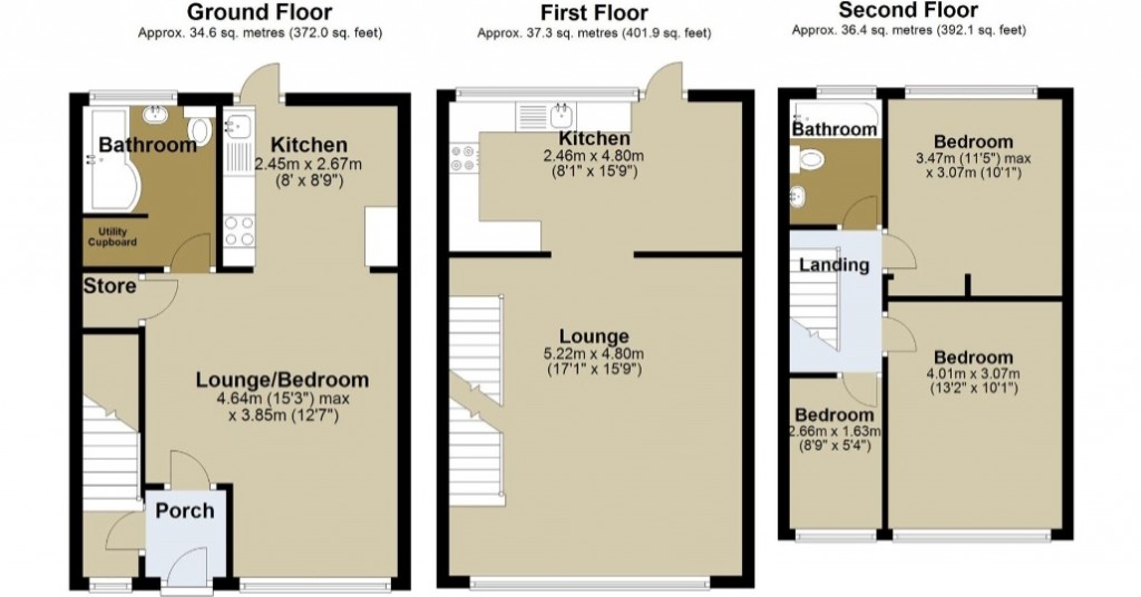 Floorplans For Brentwood, Essex