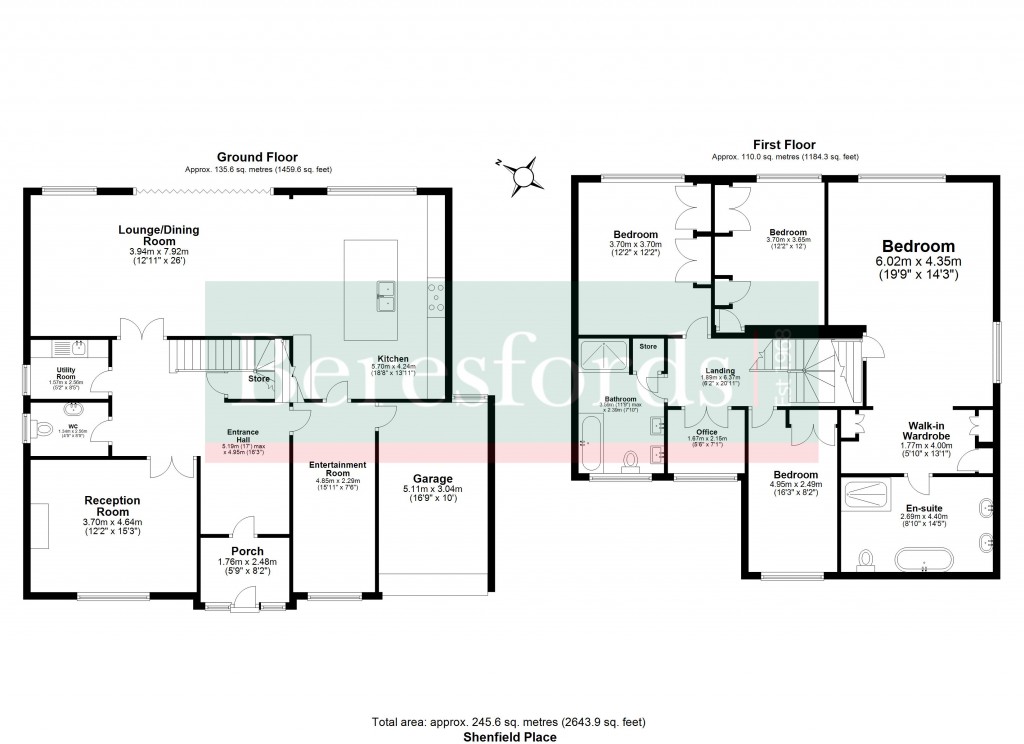 Floorplans For Shenfield, Brentwood, Essex