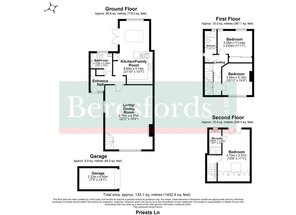 Floorplans For Shenfield, Brentwood, Essex