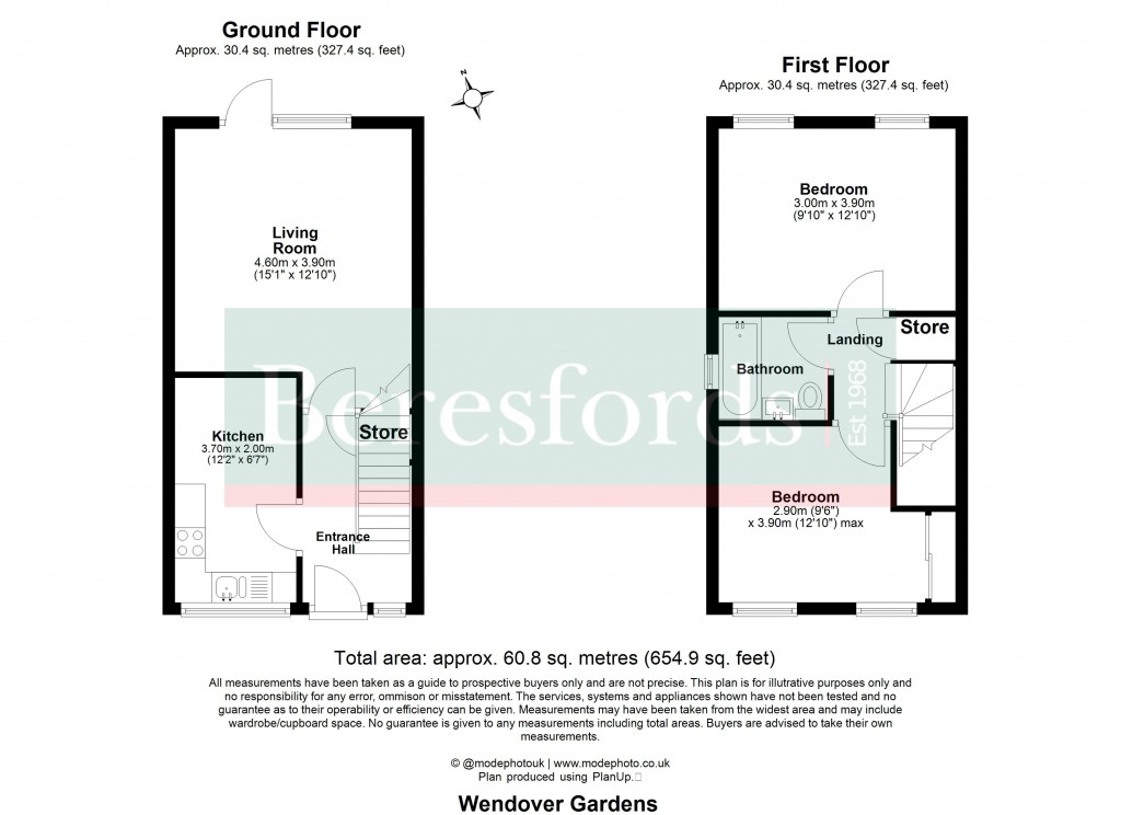 Floorplans For Brentwood, Essex