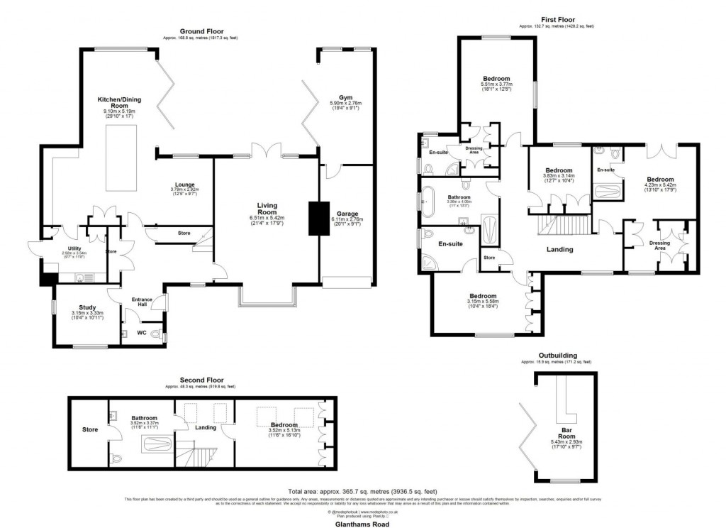 Floorplans For Shenfield, Brentwood, Essex