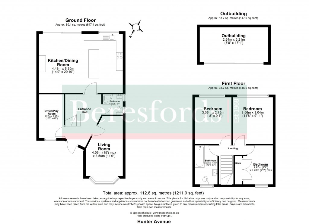 Floorplans For Shenfield, Brentwood, Essex