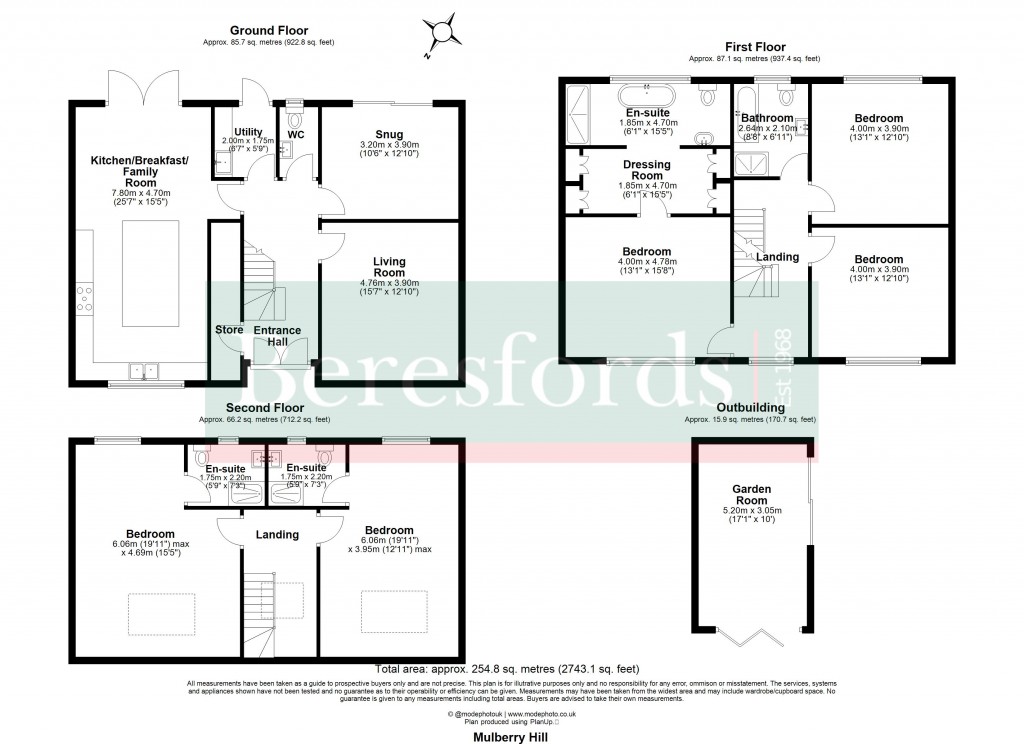 Floorplans For Shenfield, Brentwood, Essex