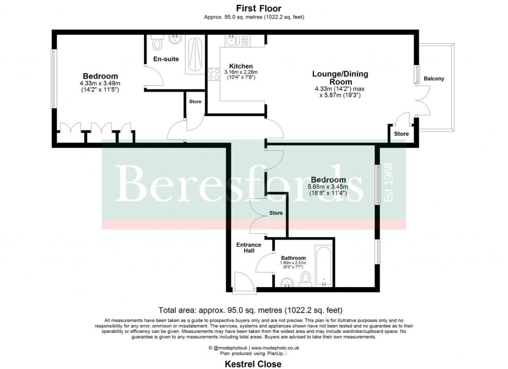 Floorplans For Shenfield, Brentwood, Essex