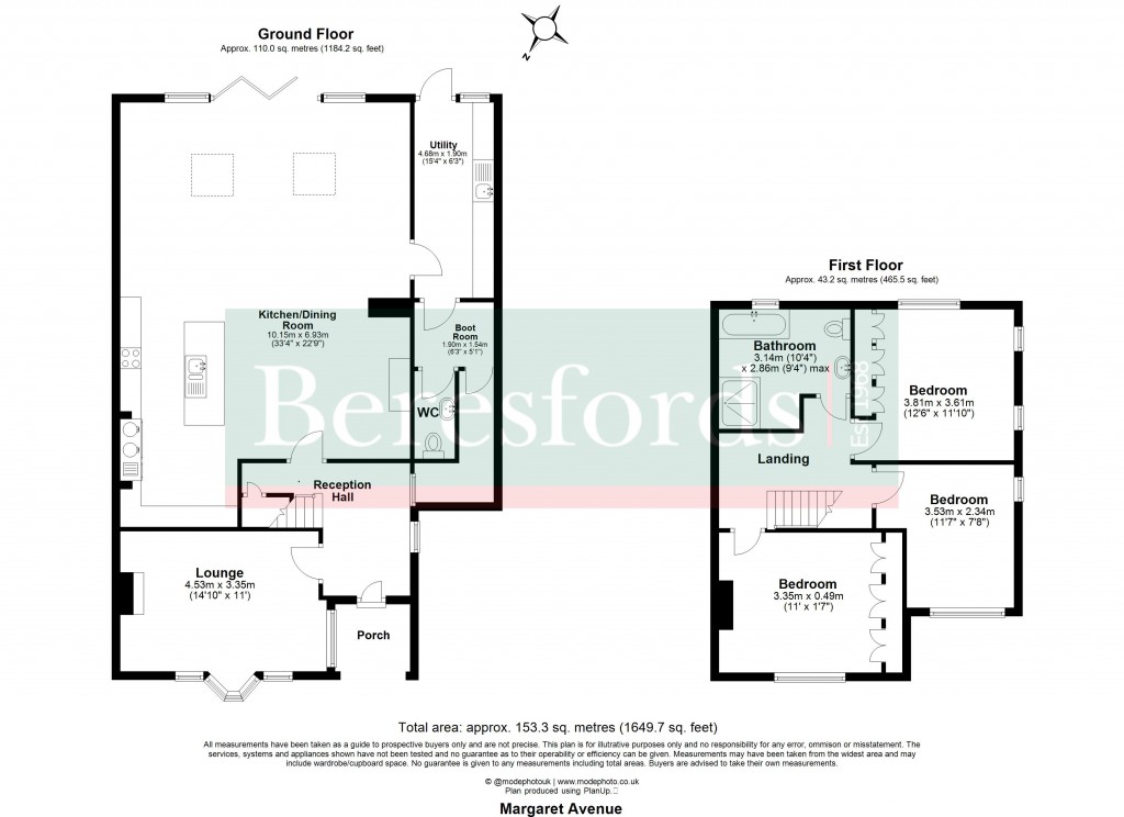 Floorplans For Shenfield, Brentwood, Essex