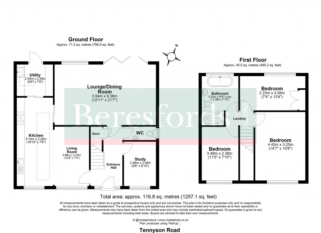 Floorplans For Hutton, Brentwood, Essex