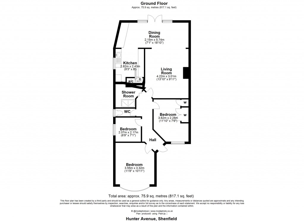Floorplans For Shenfield, Brentwood, Essex