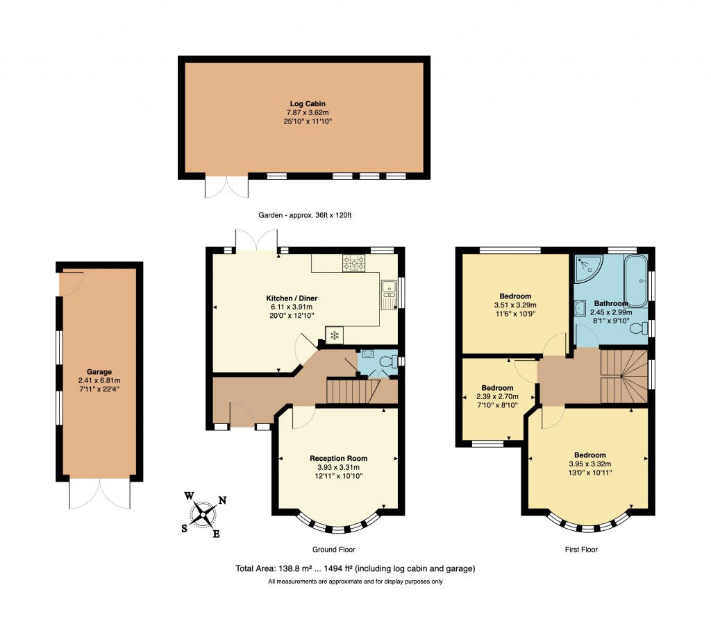 Floorplans For Shenfield, Brentwood, Essex