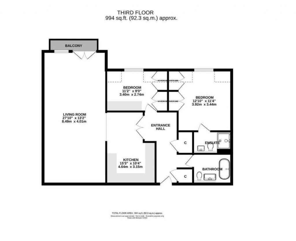 Floorplans For Brentwood, Essex