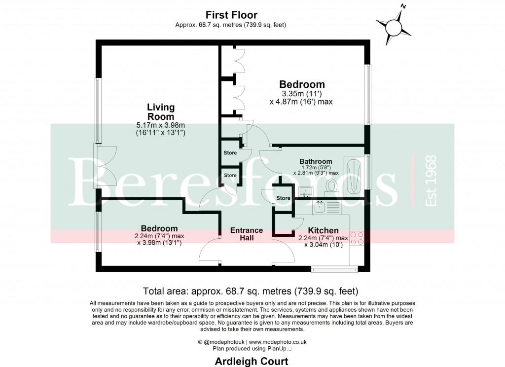 Floorplans For Shenfield, Brentwood, Essex