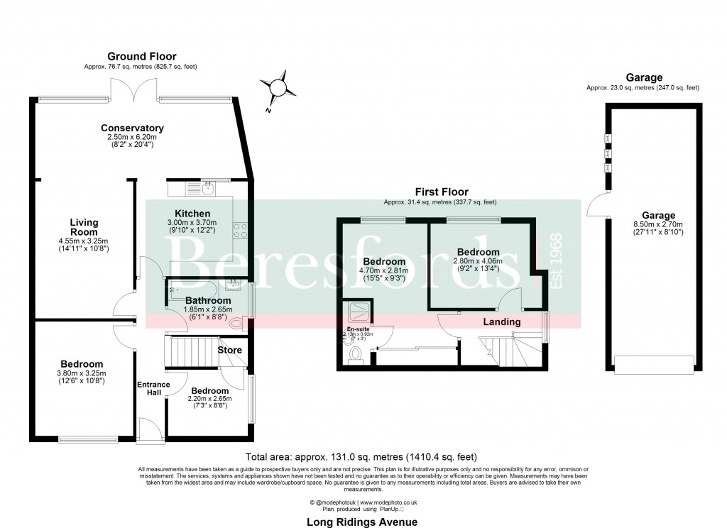 Floorplans For Hutton, Brentwood, Essex
