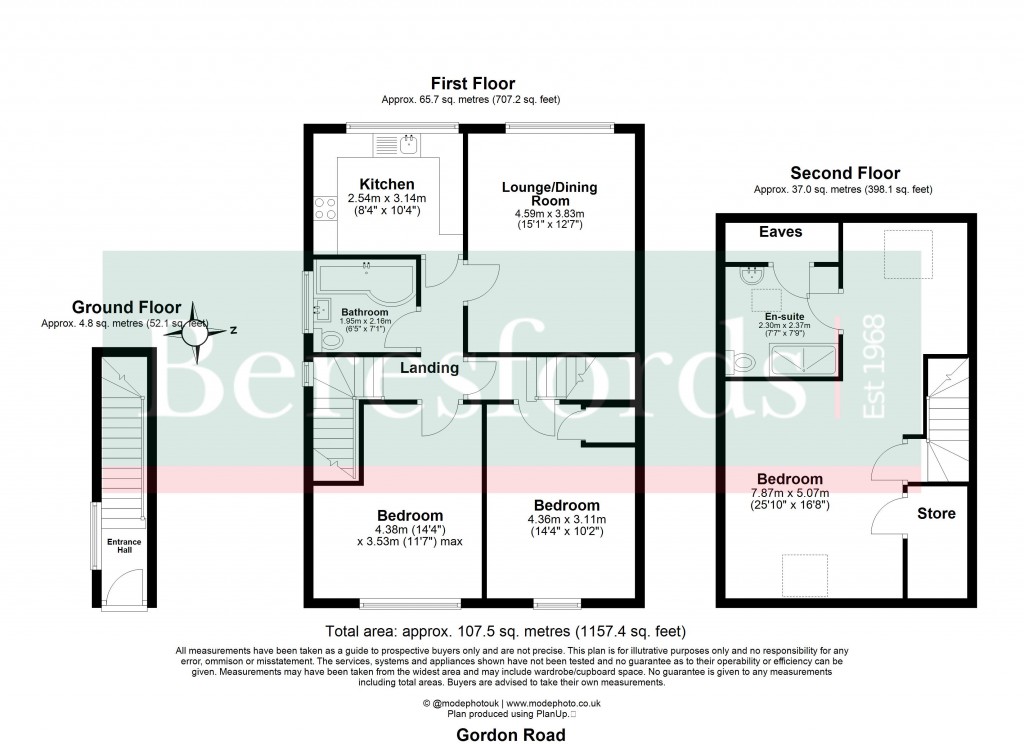 Floorplans For Shenfield, Brentwood, Essex