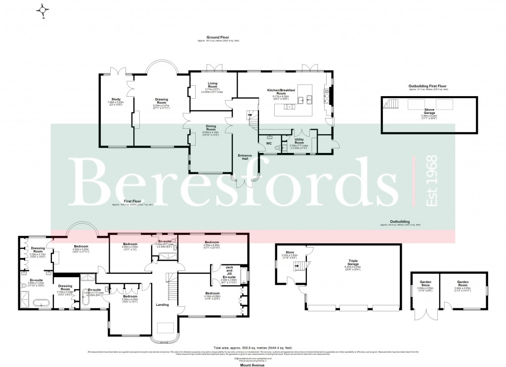 Floorplans For Hutton, Brentwood, Essex