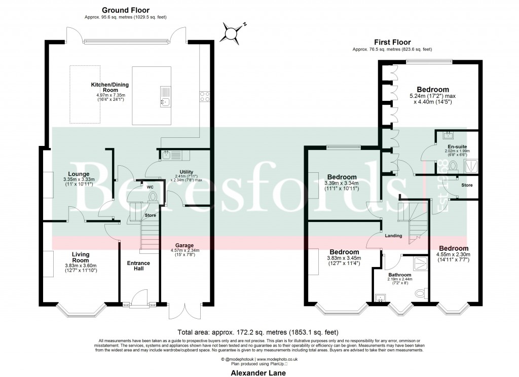 Floorplans For Shenfield, Brentwood, Essex