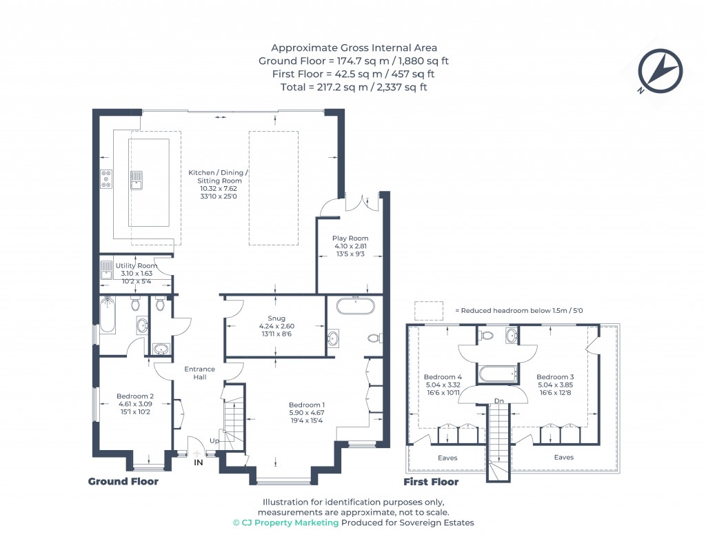 Floorplans For Kings Langley, Hertfordshire