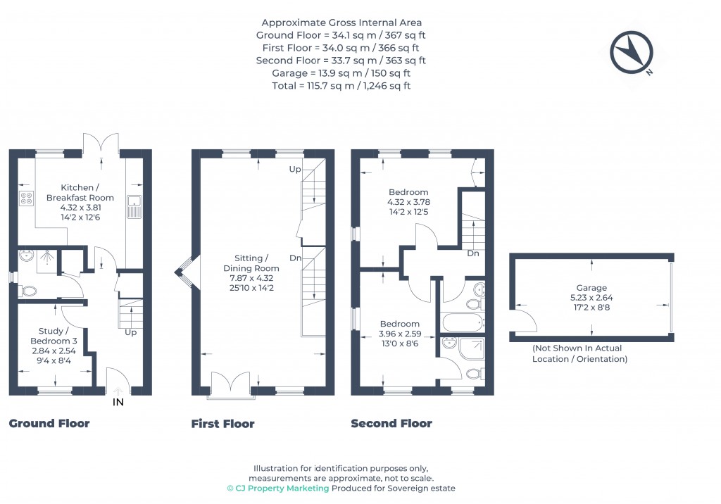 Floorplans For Berkhamsted, Hertfordshire