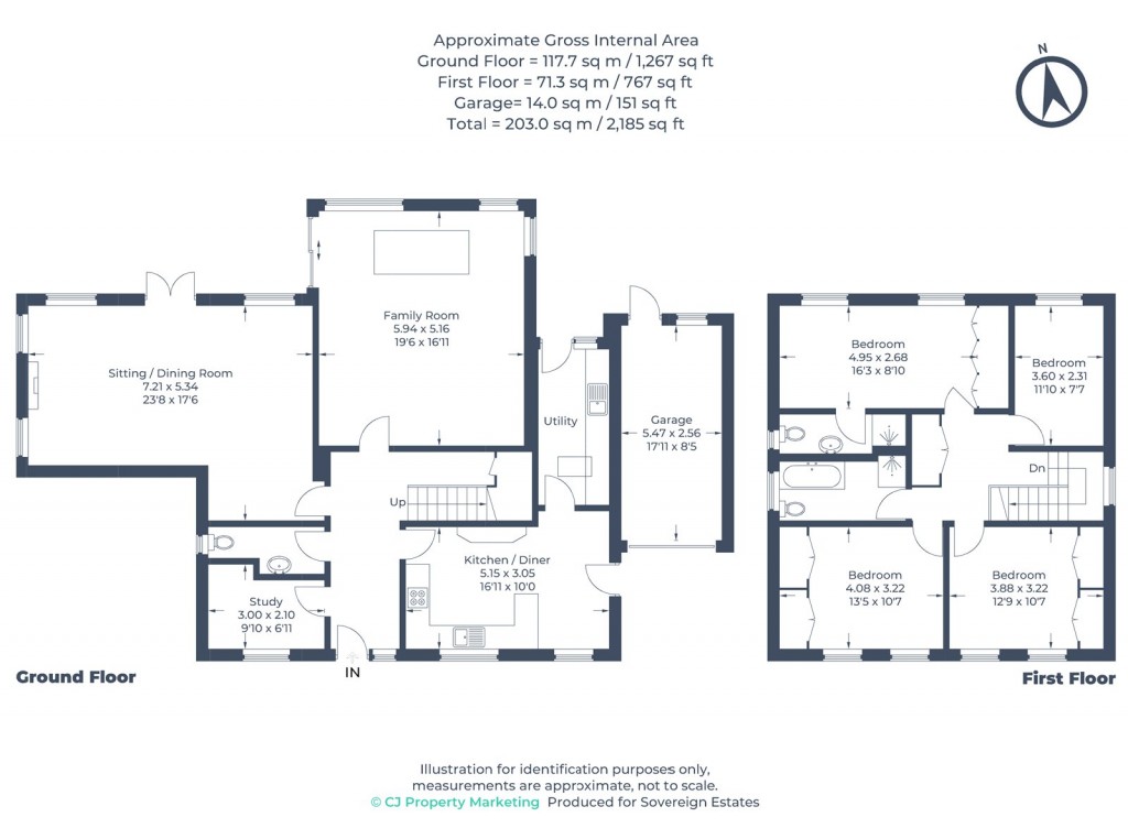Floorplans For Berkhamsted, Hertfordshire