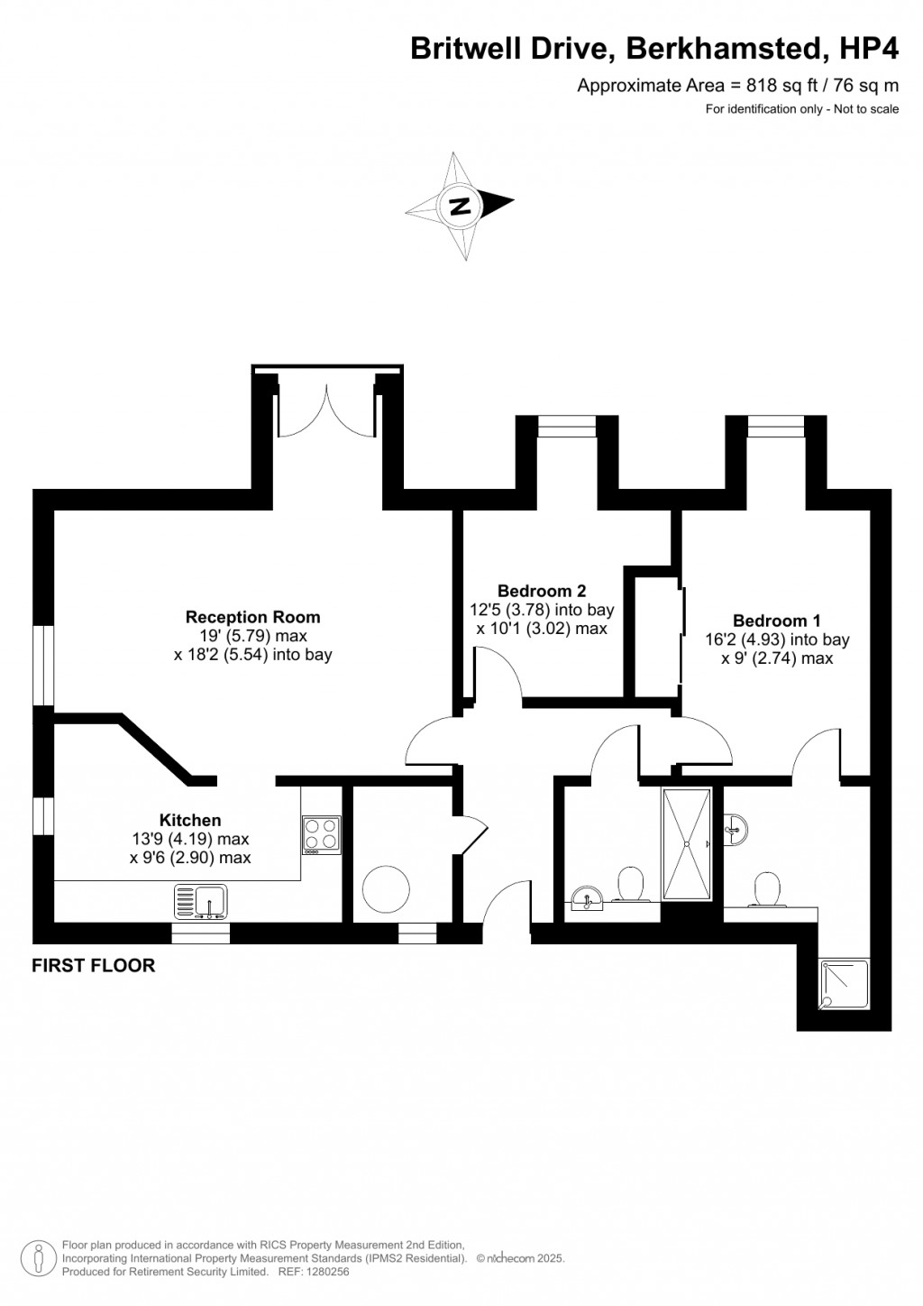 Floorplans For Castle Village, Berkhamsted, Hertfordshire