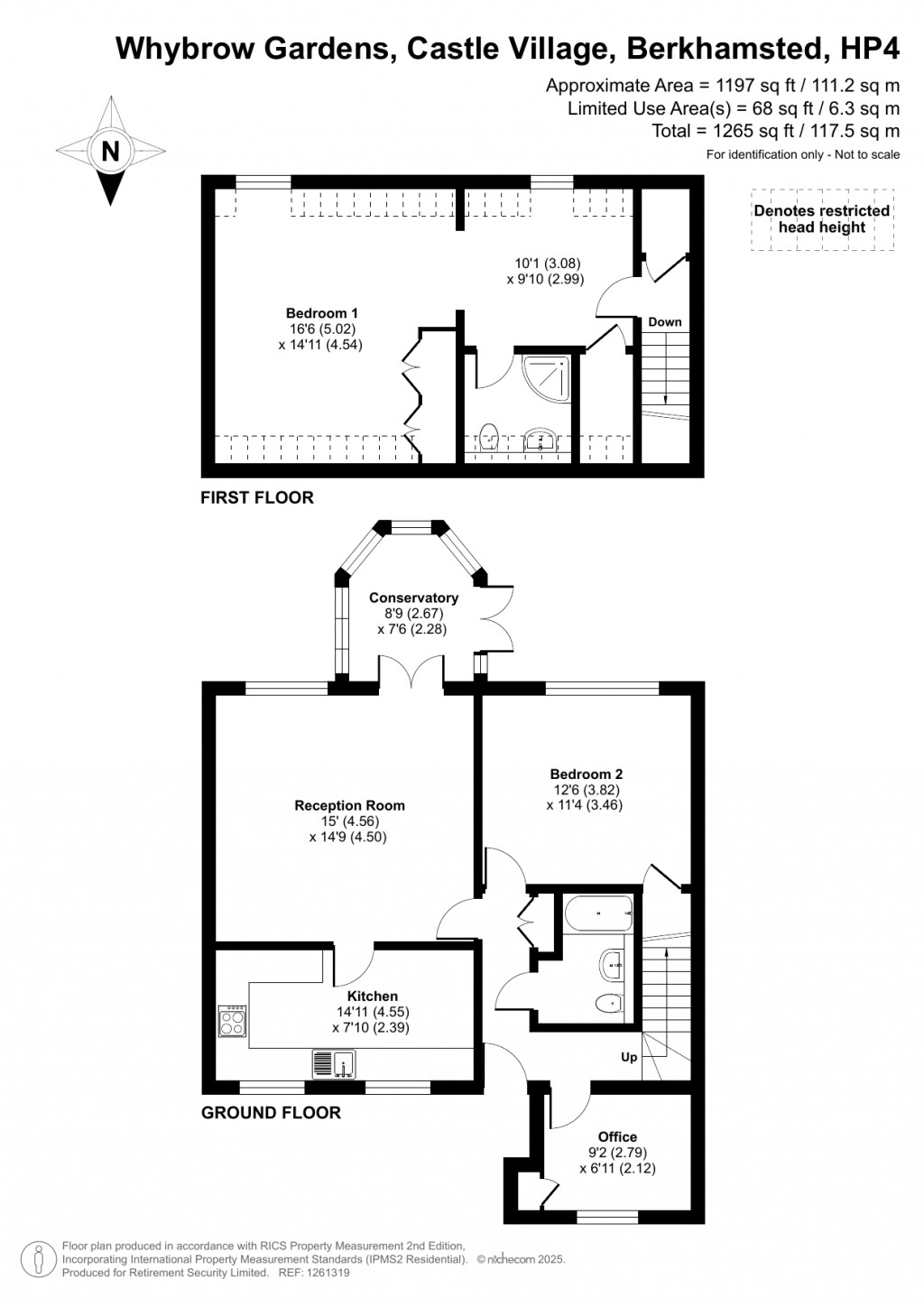 Floorplans For Castle Village, Berkhamsted, Hertfordshire
