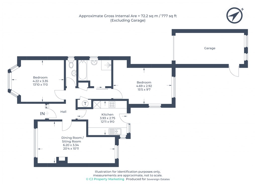 Floorplans For Northchurch, Berkhamsted, Hertfordshire