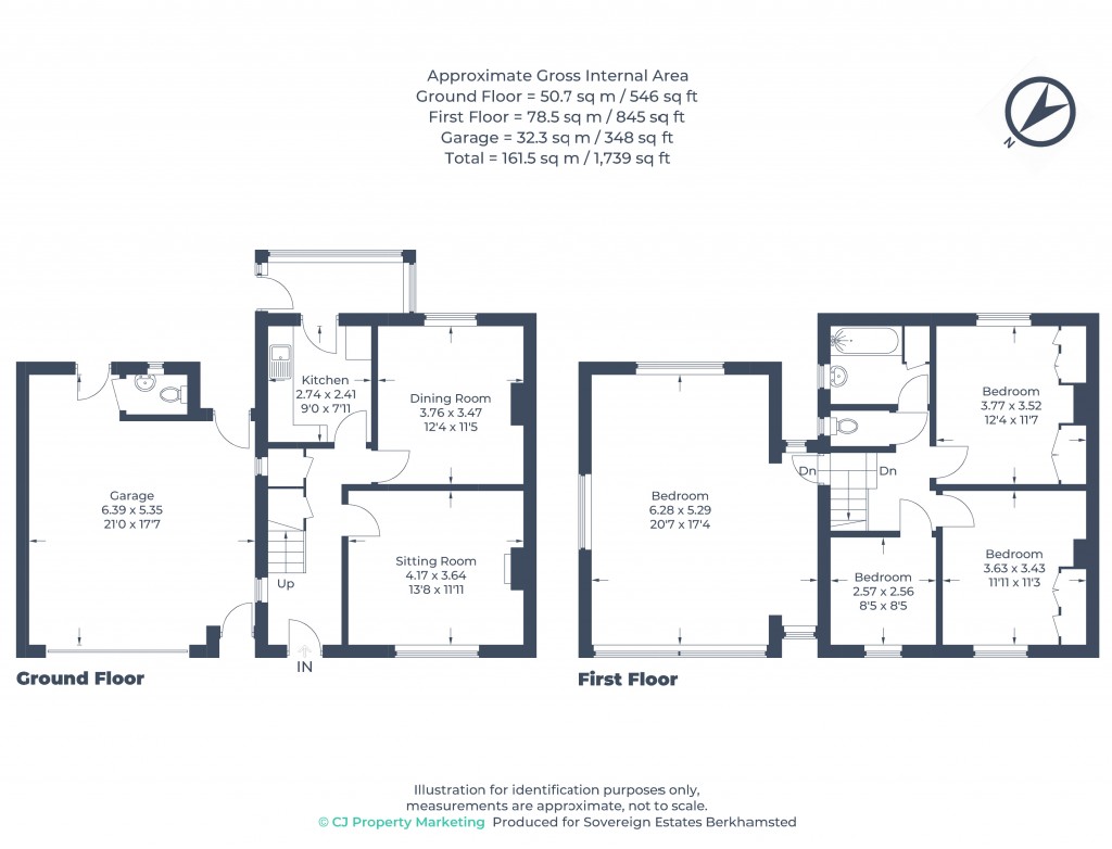 Floorplans For Berkhamsted, Hertfordshire