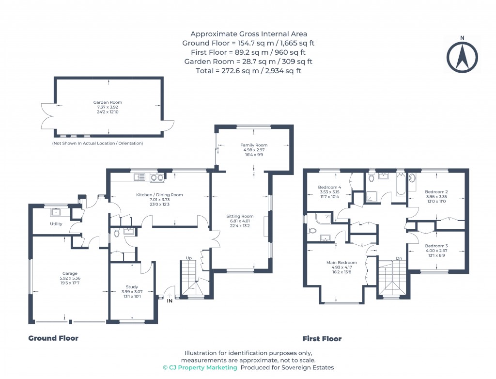 Floorplans For Felden, Hemel Hempstead, Hertfordshire