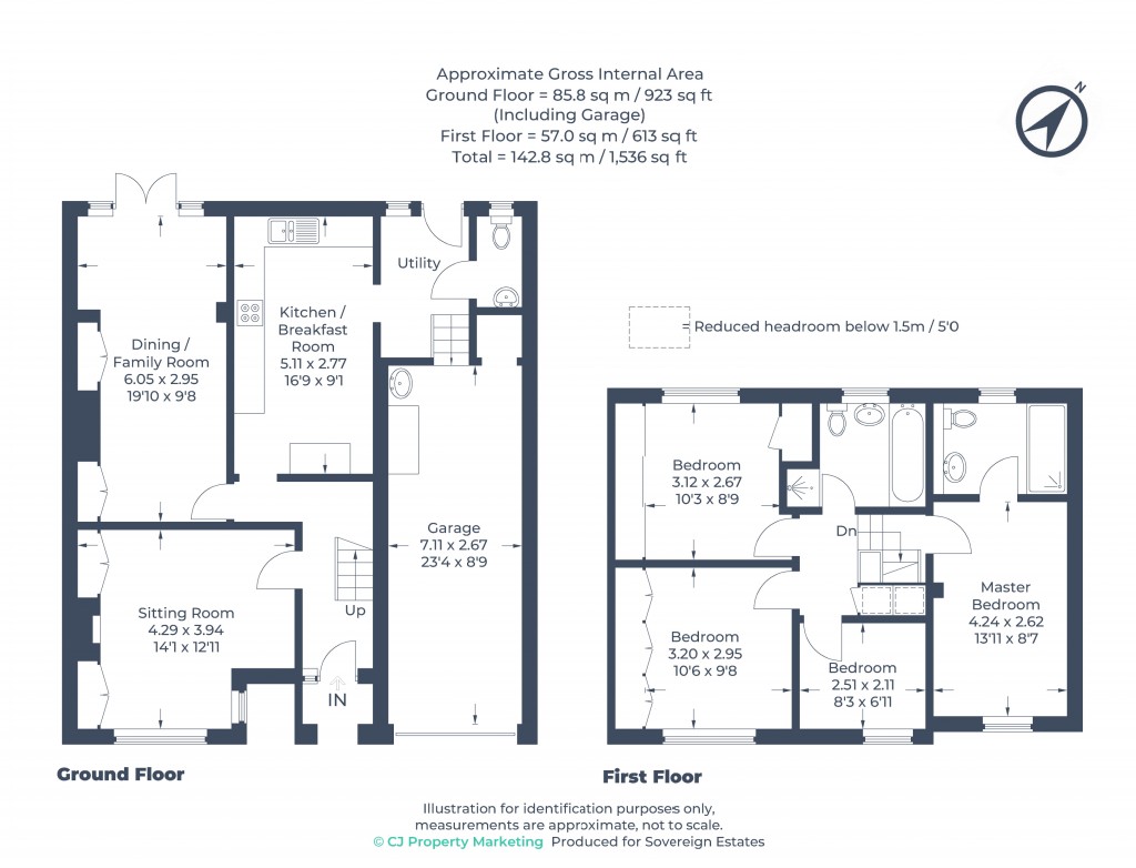 Floorplans For Northchurch, Berkhamsted, Hertfordshire