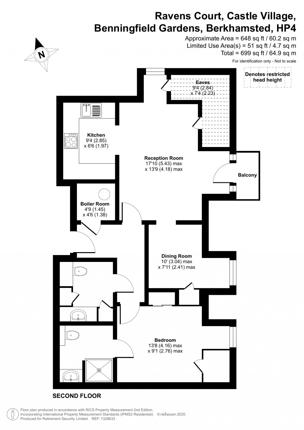 Floorplans For Castle Village, Berkhamsted, Hertfordshire