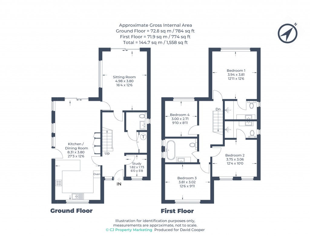 Floorplans For Berkhamsted, Hertfordshire