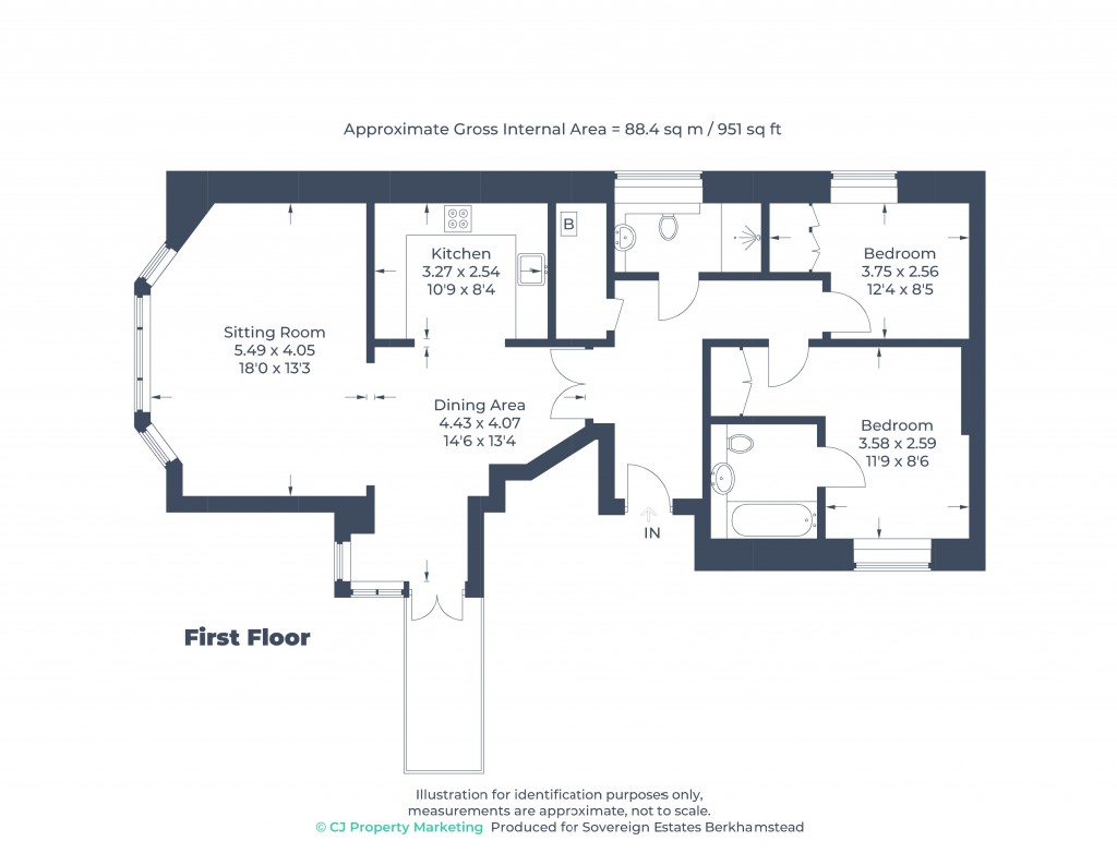 Floorplans For Tring, Hertfordshire