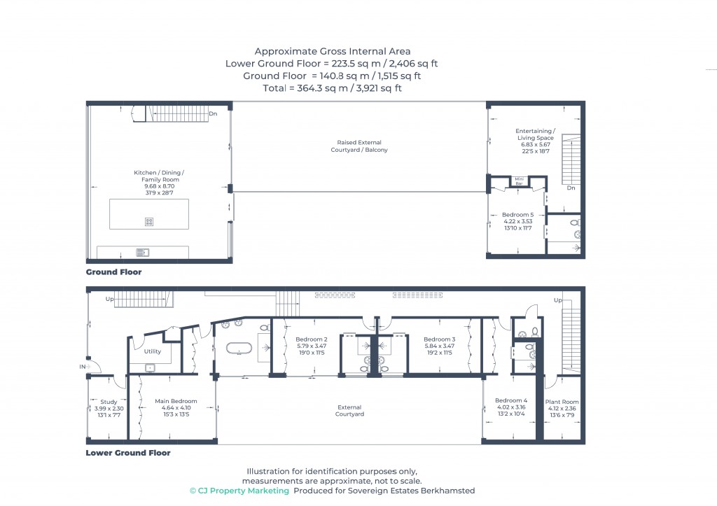 Floorplans For Hemel Hempstead, Hertfordshire