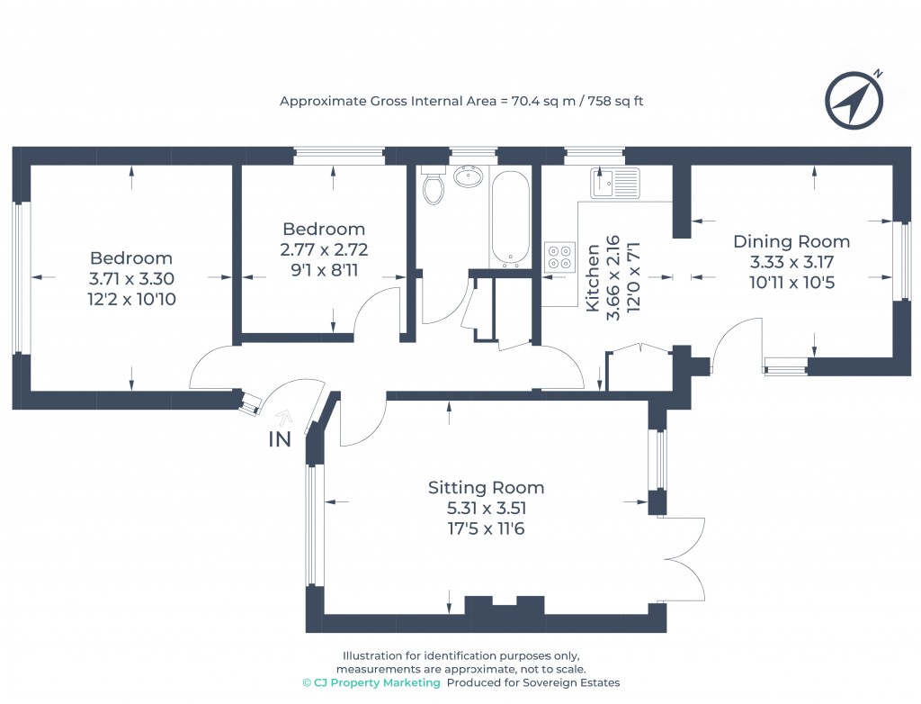 Floorplans For Northchurch, Berkhamsted, Hertfordshire