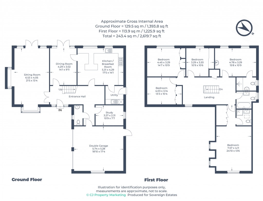 Floorplans For Felden, Hemel Hempstead, Hertfordshire