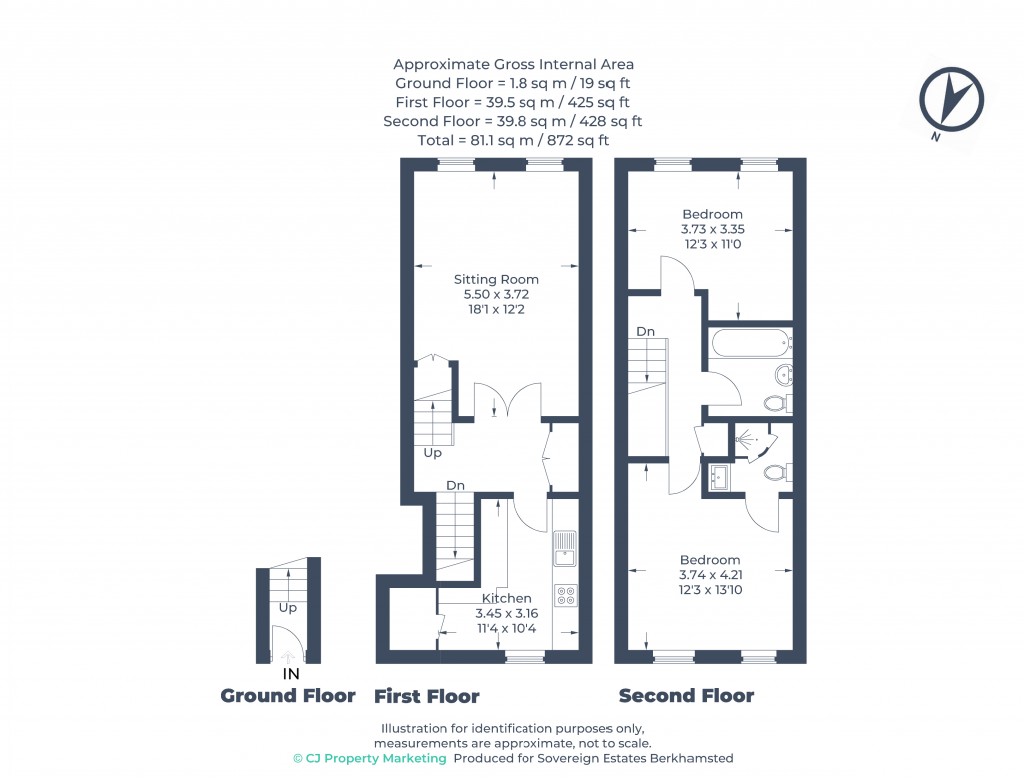 Floorplans For Berkhamsted, Hertfordshire