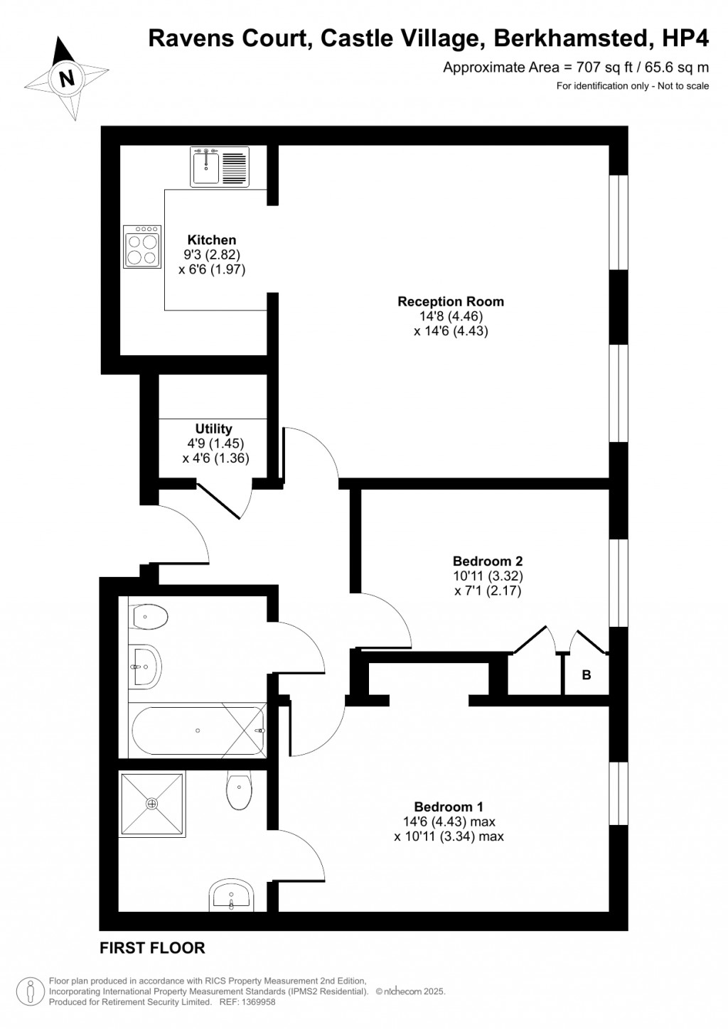Floorplans For Castle Village, Berkhamsted, Hertfordshire