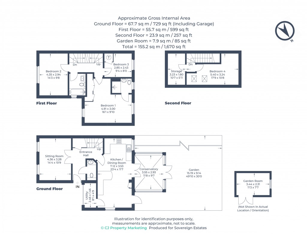 Floorplans For Chesham, Buckinghamshire